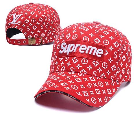 louis vuitton supreme hat|supreme and louis vuitton jumper.